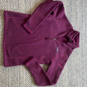 Patagonia womens better sweater fleece 1/4 zip